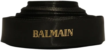 Balmain, Balmain, Gift Ribbon Roll, Juodas, 19mm