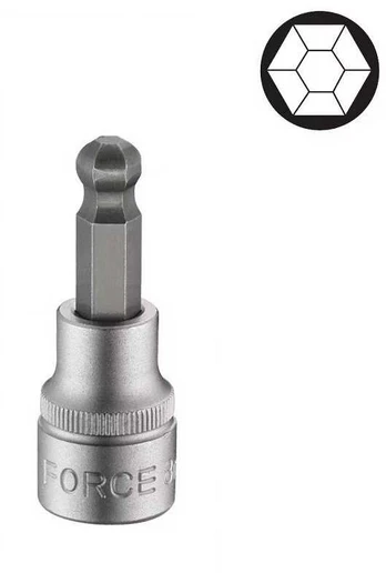 Force Šešiakampis-galvutė su šarnyru Hex 5mm 3/8"