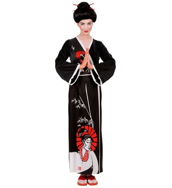 „GEISHA“ (kimono, diržas, lazdelės)