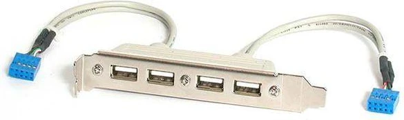 StarTech 4 PORT USB SLOT PLATE ADAPTER/5 PACK