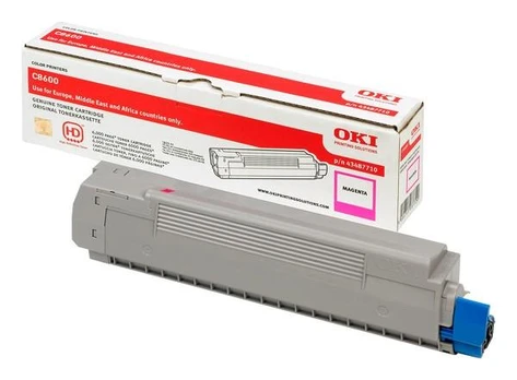 OKI toner magenta for C8600 6000pages | 43487710