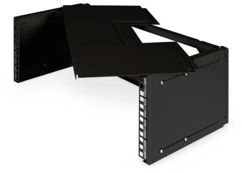 Digitus Top and base closing panel for patch bracket, Top panel, Juodas, Steel, Turkey, 48.3 cm (19"), 515 mm
