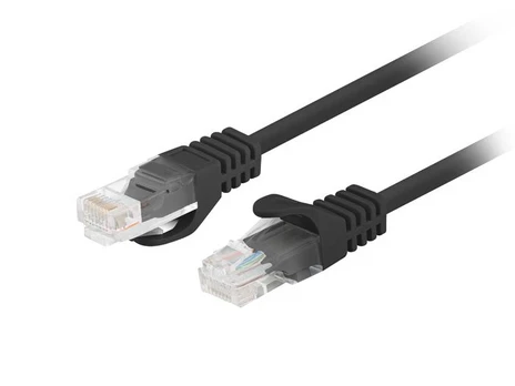 Patchcord cat. 6 UTP 1.5m 10-pack fluke passed black