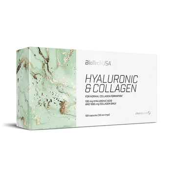 Biotech Hyaluronic & Collagen 120 kaps.