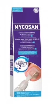 MYCOSAN, 10 ml + dildės nagams, 10 vnt.