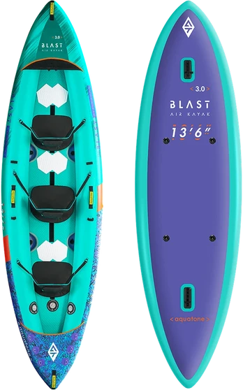 Pripučiama baidarė Aquatone BLAST 13'6"