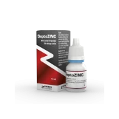 SEPTOZINC akių lašai, 10 ml kaina