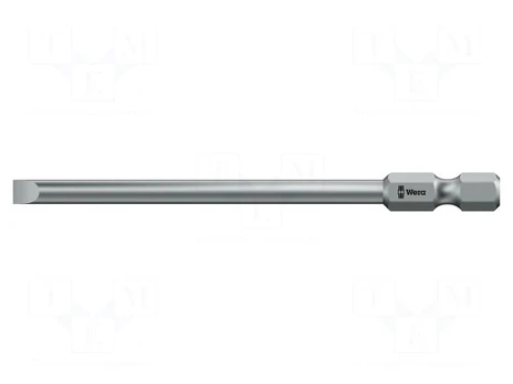 Screwdriver bit | slot | 4,5x0,6mm | Overall len: 89mm