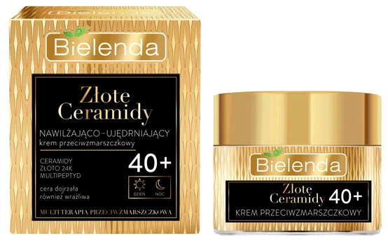 Veido kremas Bielenda Golden Ceramides 40+, 50 ml, moterims