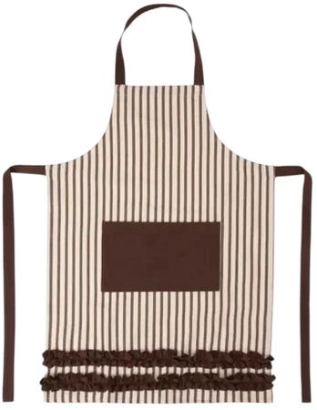 Prijuostė Homla Basic Davio, 60 cm x 80 cm, ruda sp.