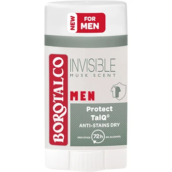 Borotalco Solid deodorant Men Invisible Dry (Deo Stick) 40 ml 40ml Vyrams