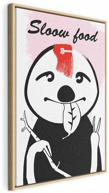Artgeist Paveikslas - Sloth Trendsetter (1 Part) Vertical
