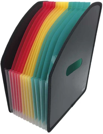 TimeTEX Suskleidžiamas aplankas "Compartment Star", A4 , 13 skyrių (TT10688)