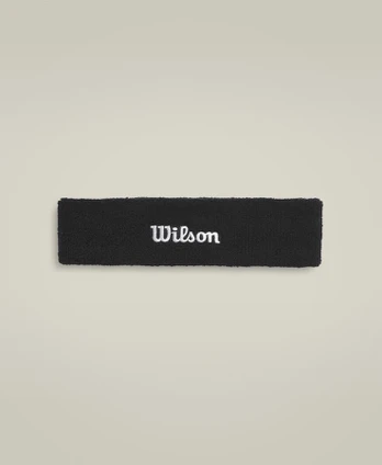 WILSON HEADBAND Black Galvos juosta
