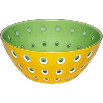 Guzzini Le Murrine universalus dubuo 25 cm, geltonas ir žalias