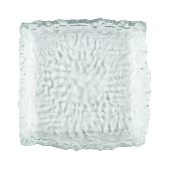 Pietų lėkštė AURORA CLEAR SQUARE, 20 cm