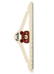 Medinė liniuotė MEŠKA-PAKABA (15 cm) kaina