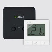 Wireless thermostat ENGO E20i WiFi, White kaina