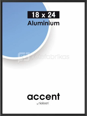 Nielsen Accent 18x24 Aluminium black Frame 53426