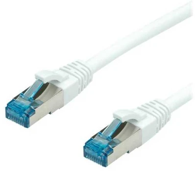 Value Patchcord Cat6a, S/FTP, LSZH, 15m, balta (21.99.1978)