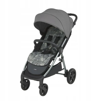 Espiro Wave vežimėlis 307 pilka shadows puodelis krepšys stroller diržas
