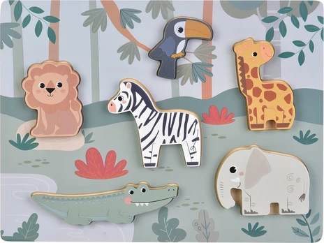 Kinder And Kids - Jungle Puzzle (K50574)