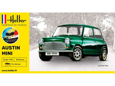 Heller - Austin Mini Dovanų komplektas, 1/43, 56153