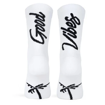 Pacific GOOD VIBES kojinės | White, S/M