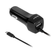 Rebel mikro USB automobilinis įkroviklis kaina