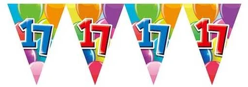 Globos Europe Bv Vimpelguirlande 17 med balloner