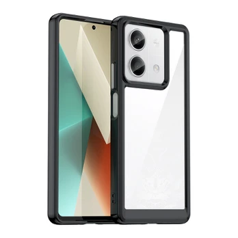 Dėklas Hurtel Outer Space Case with gel frame for Xiaomi Redmi Note 13 Pro+ - juodas