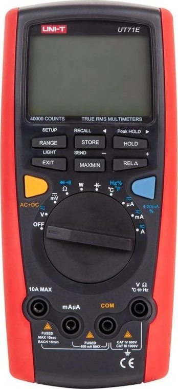 UNIVERSALUS MATAVIMO PRIETAISAS UT-71E UNI-T