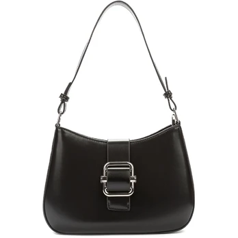 Rankinė per petį moterims, Juoda, Shoulder bag