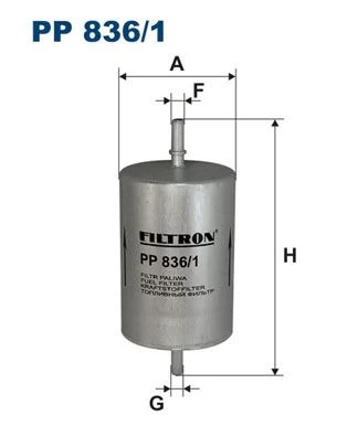Kuro filtras FILTRON PP836/1