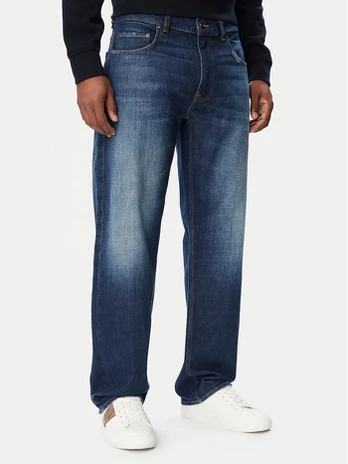 Guess Džinsai M6BA82 D2051 Mėlyna Relaxed Fit