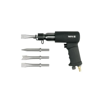 YATO PNEUMATINIS PLAKTUKAS + 4 KALTAI 0990