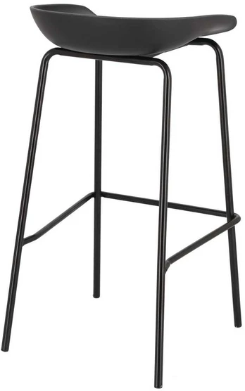 Intesi Baro taburetė Grego juoda 75 cm