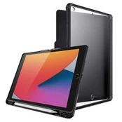 Dėklas ITSKINS HYBRID SOLID FOLIO cover til iPad 10,2" 2021 (9. gen.)®. Sort