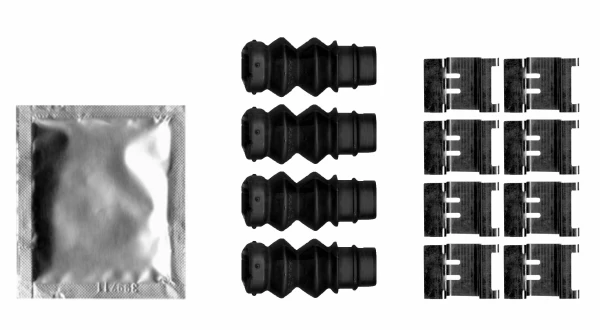 TEXTAR 82541900 Brake pad fitting kit