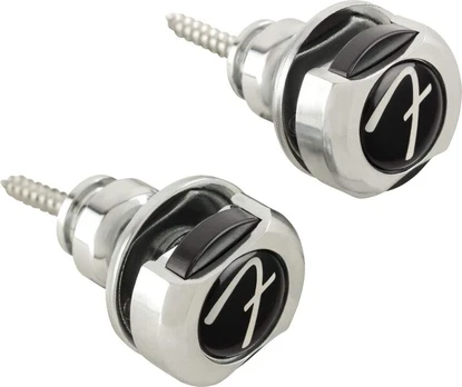 Fender diržo užraktai, chromo, elektrinei gitarai ir bosui