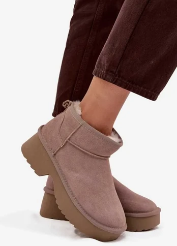 Sniego batai Step in style, smėliniai