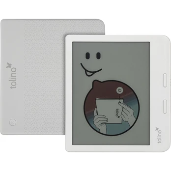 Thalia tolino vision color eBook-Reader; 7"-E-Ink-Farb-Ekranas baltas