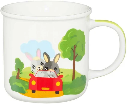 Puodelis Betty i Bunny 240 ml auto AMBITION JUNIOR