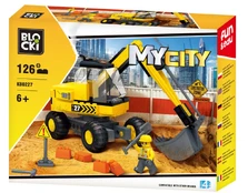 Konstruktorius Blocki MyCity Ekskavatorius KB0227 126vnt