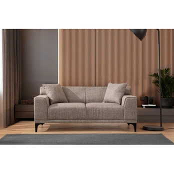 Hanah Home 2 vietų sofa Petra 2 - Fawn