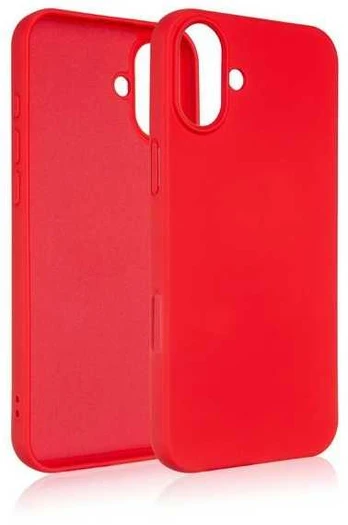 Beline Dėklas Silicone iPhone 16 Plus 6.7" raudona/red