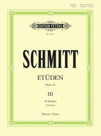 Studies Op. 16, Book III