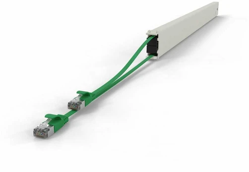 PATCHBOX CONE46STPGR kabelis sieciowy Žalias 2,5 m Cat6a U/FTP (STP)