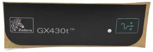 Zebra Nameplate, GX430t (Thermal Transfer)