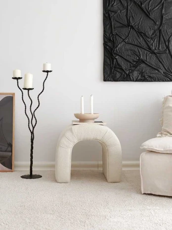CREAM Pouffe Nu Teddy - Kreminis